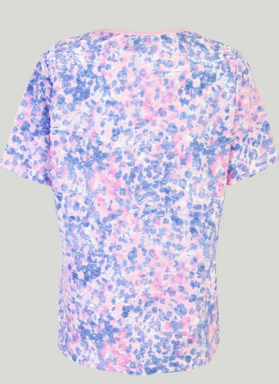 Honor Millburn Women's Printed Wave Graphic T-Shirt - Stylish Casual Tee