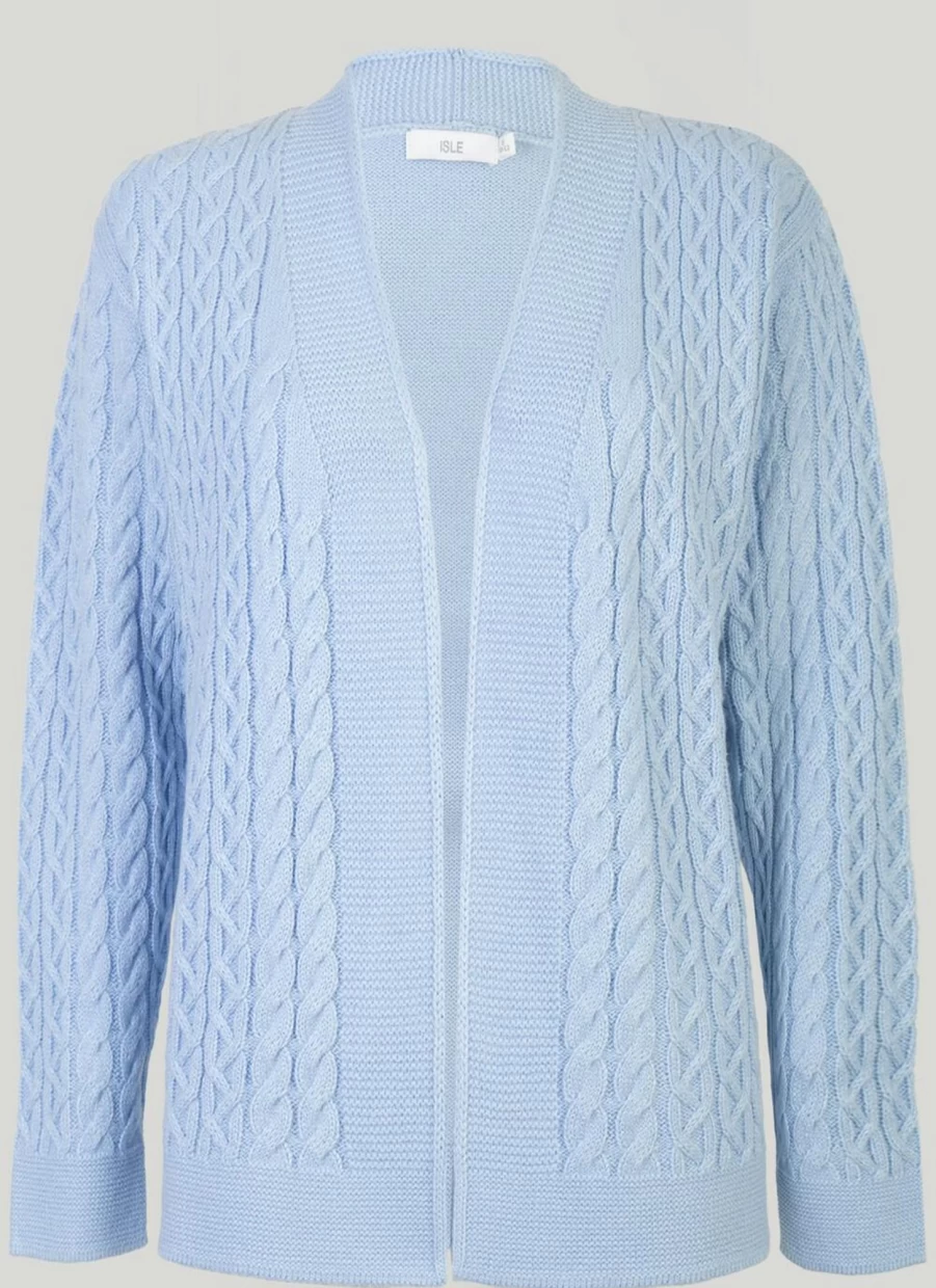 "Isle Women's Edge To Edge Cardigan - Stylish Knit Sweater for Women"