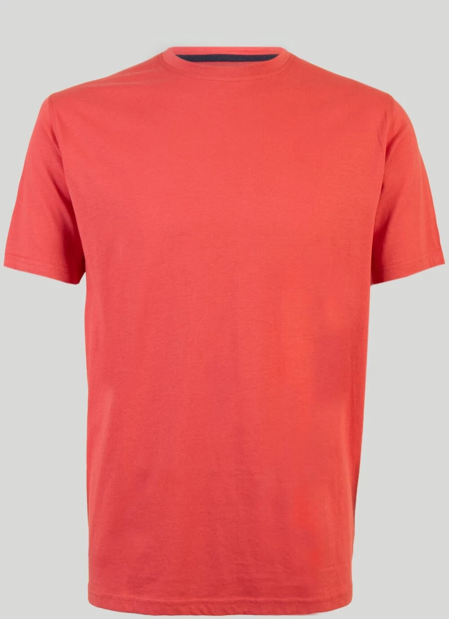 James Pringle Men's Cotton Crew Neck T-Shirt - Classic Comfort Fit Tee