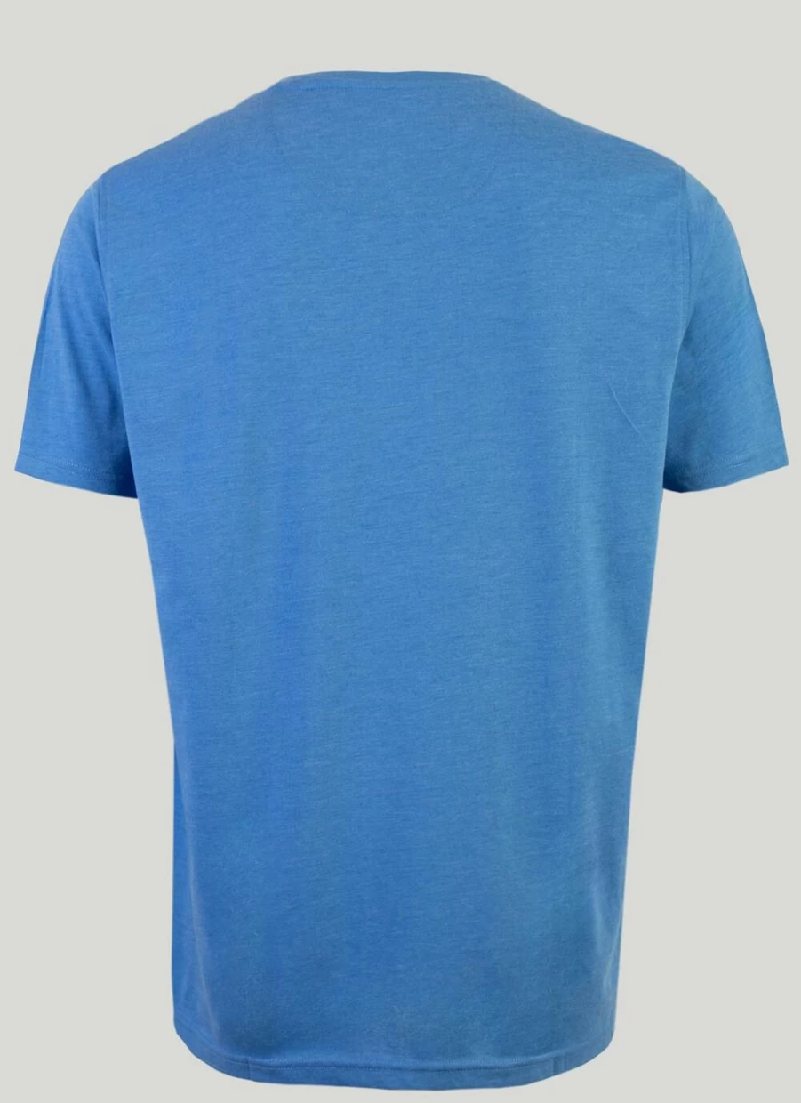 James Pringle Men's Cotton Crew Neck T-Shirt - Soft Classic Fit Casual Tee