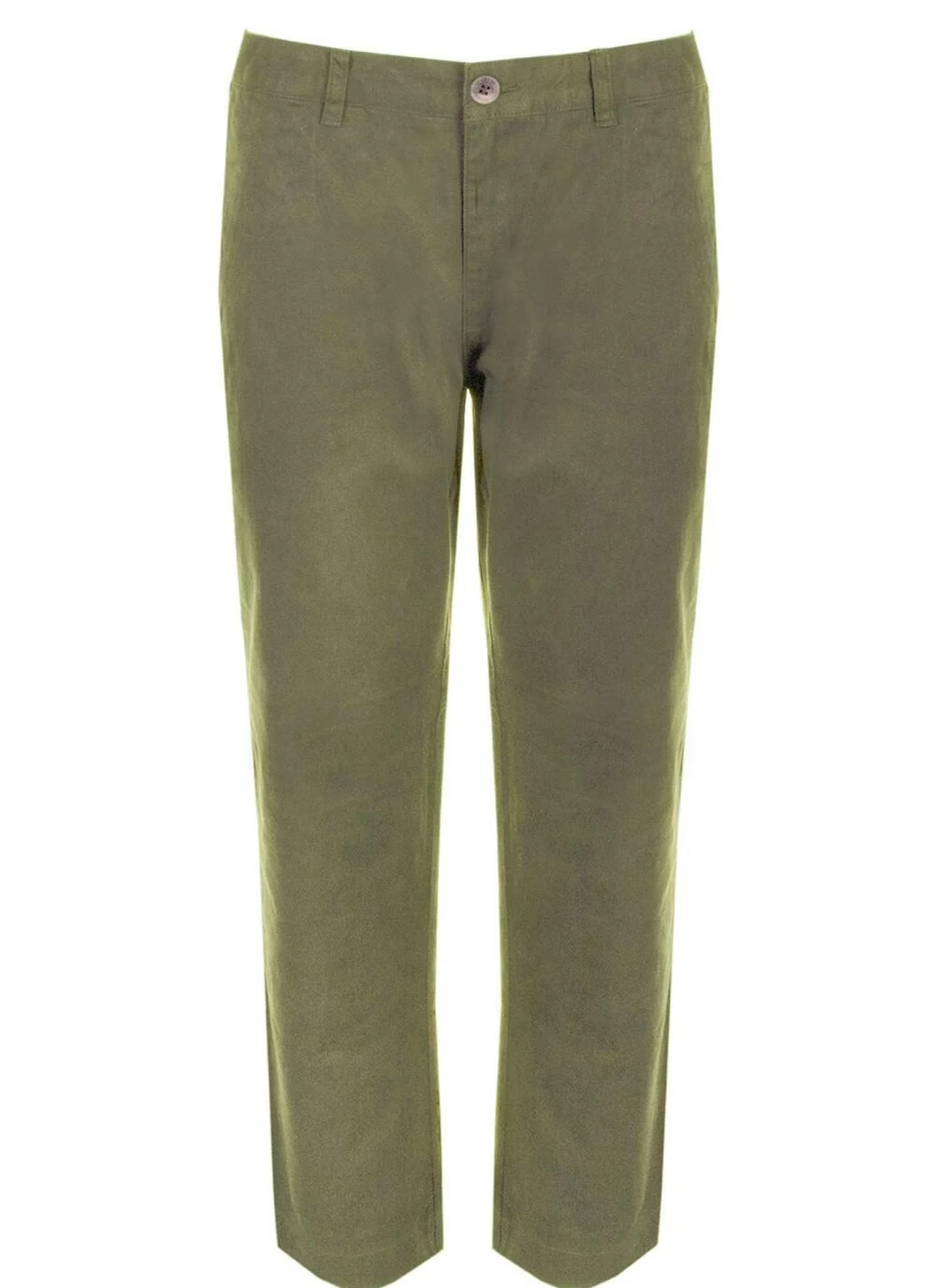 James Pringle Men's Classic Khaki Chino Pants for Comfort & Style