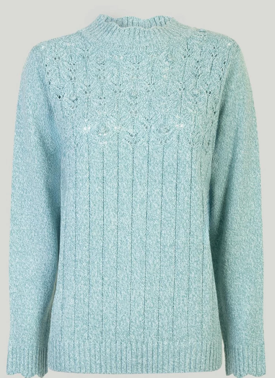 Honor Millburn Women's Stylish Turtle Neck Jumper - Soft Knit Winter Sweater for Women