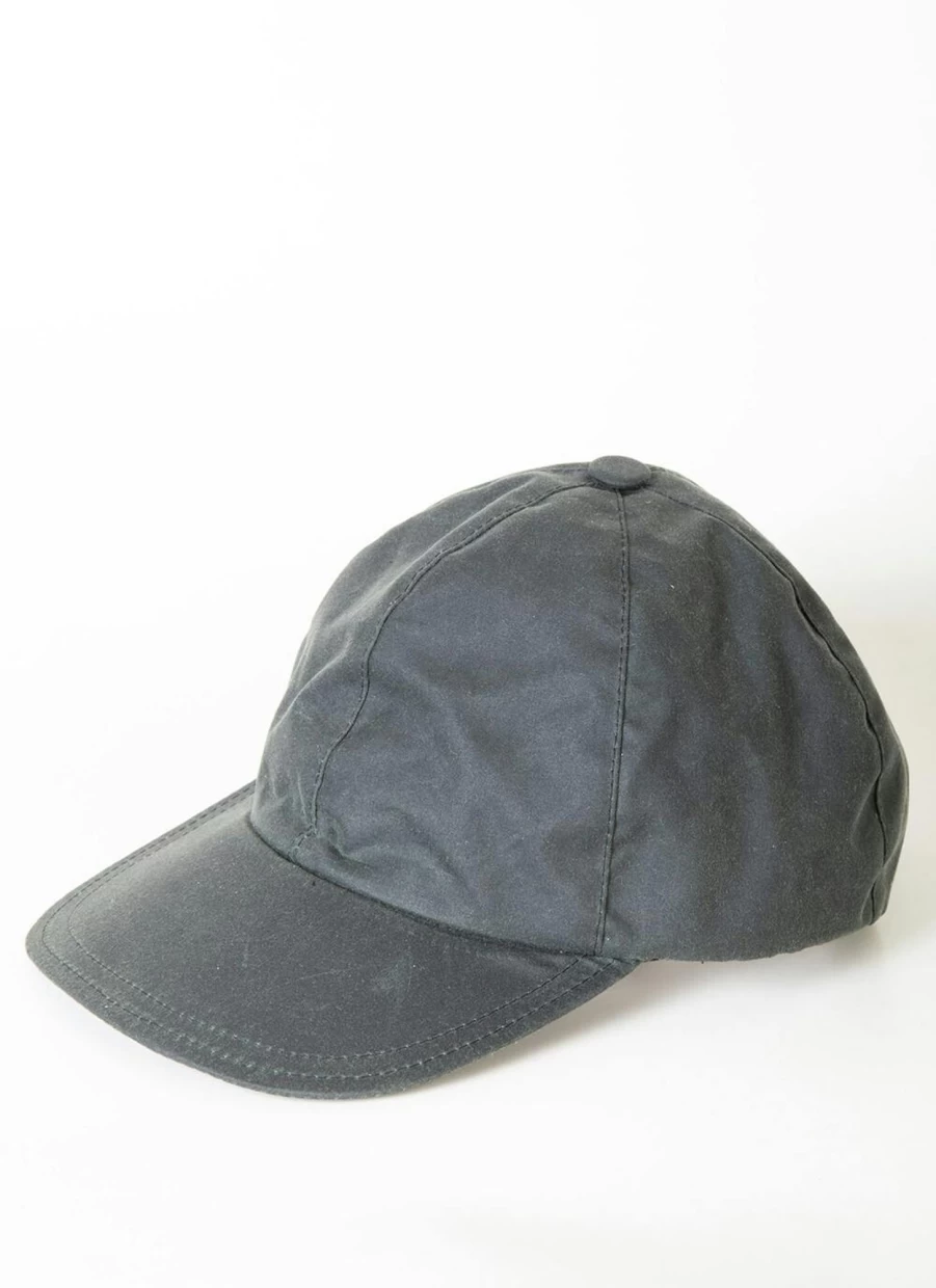 PG Field Men's Green Waxed Cotton Baseball Cap for Outdoor Style
