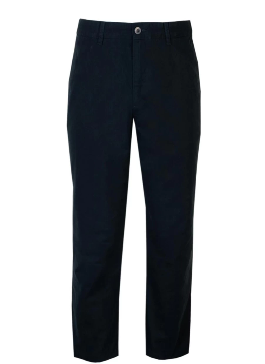 James Pringle Men's Green Chino Pants - Classic Fit Casual Trousers