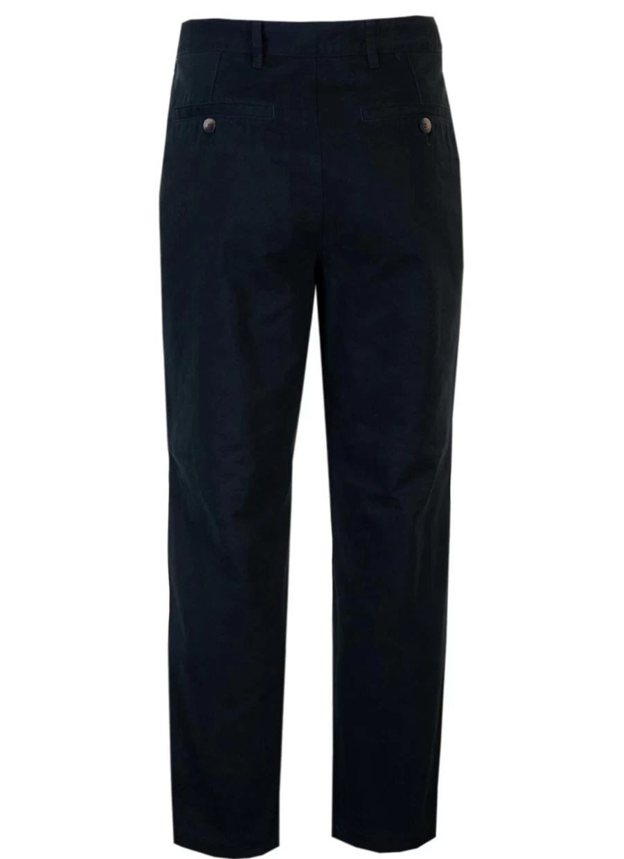 James Pringle Men's Green Chino Pants - Classic Fit Casual Trousers