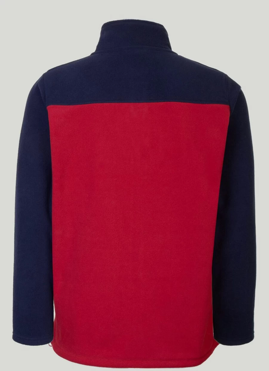 James Pringle Men's Contrast Fleece Jacket - Warm & Stylish Outerwear for Men