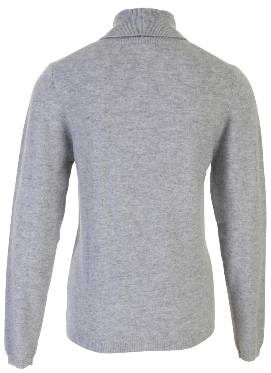 Lochmere Women's Cashmere Polo Neck Jumper - Soft Luxury Knitwear