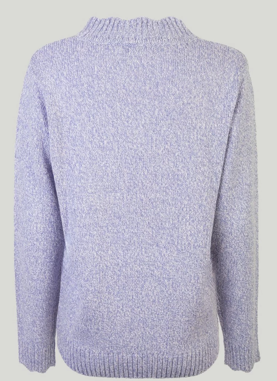 Honor Millburn Women's Turtle Neck Jumper - Soft Knit Winter Sweater for Women