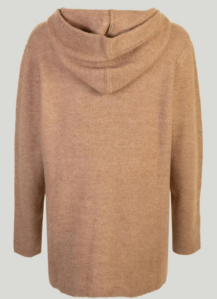 "Isle Women's Hooded Cardigan Sweater Cozy Knit Pullover"