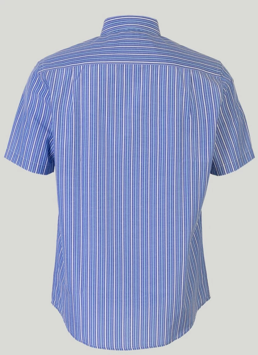 James Pringle Men's Stripe Shirt - Classic Cotton Casual Wear