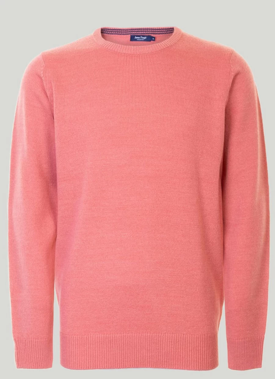 James Pringle Men's Classic Crew Neck Jumper - Premium Knit Sweater