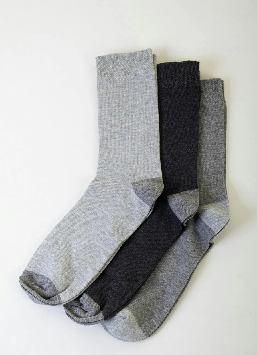 James Pringle Men's Athletic Socks 3-Pack - Breathable Comfort for Everyday Wear