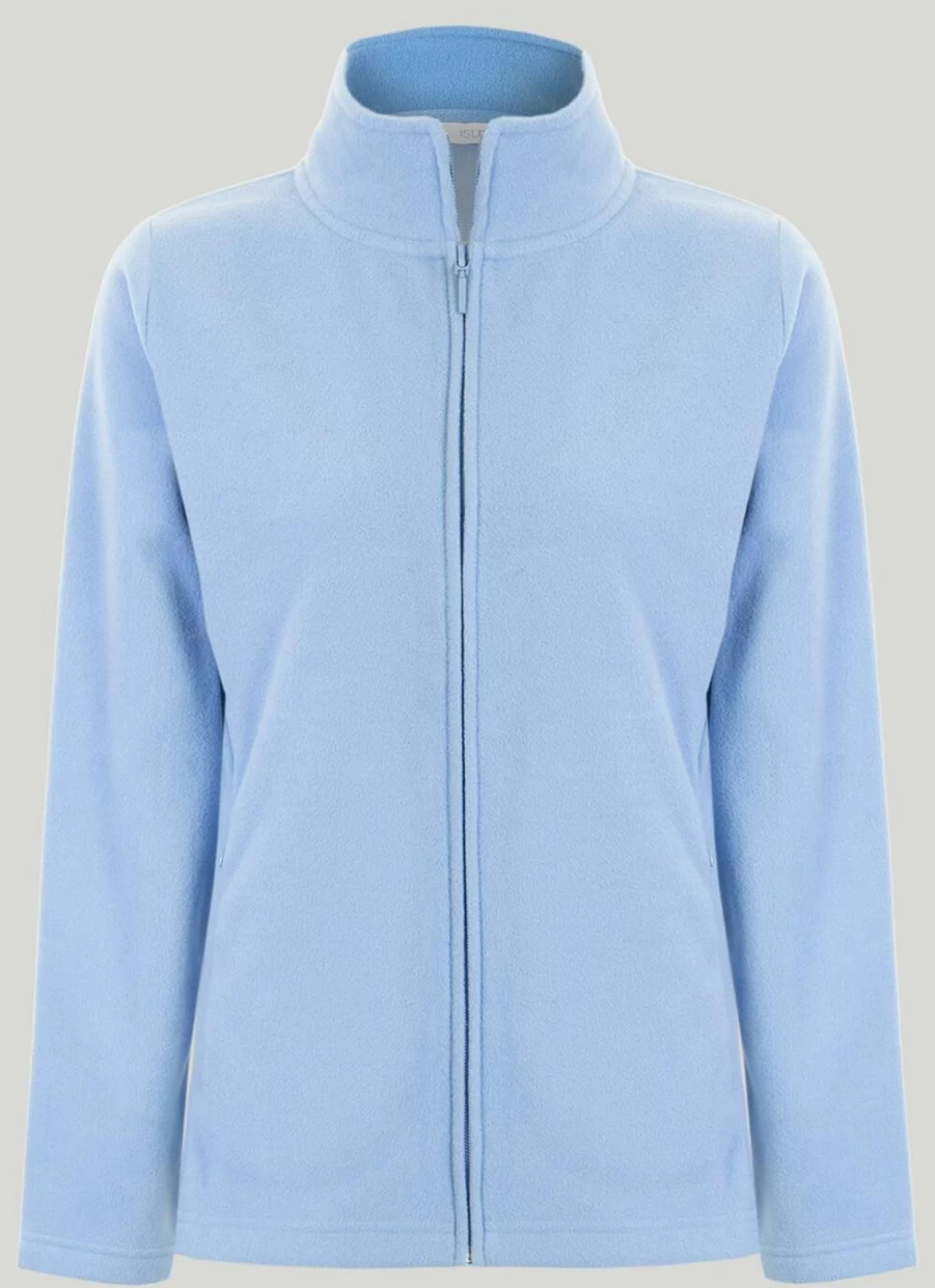 Isle Women's Fleece Jacket - Soft & Warm Winter Outerwear Cozy Casual Style
