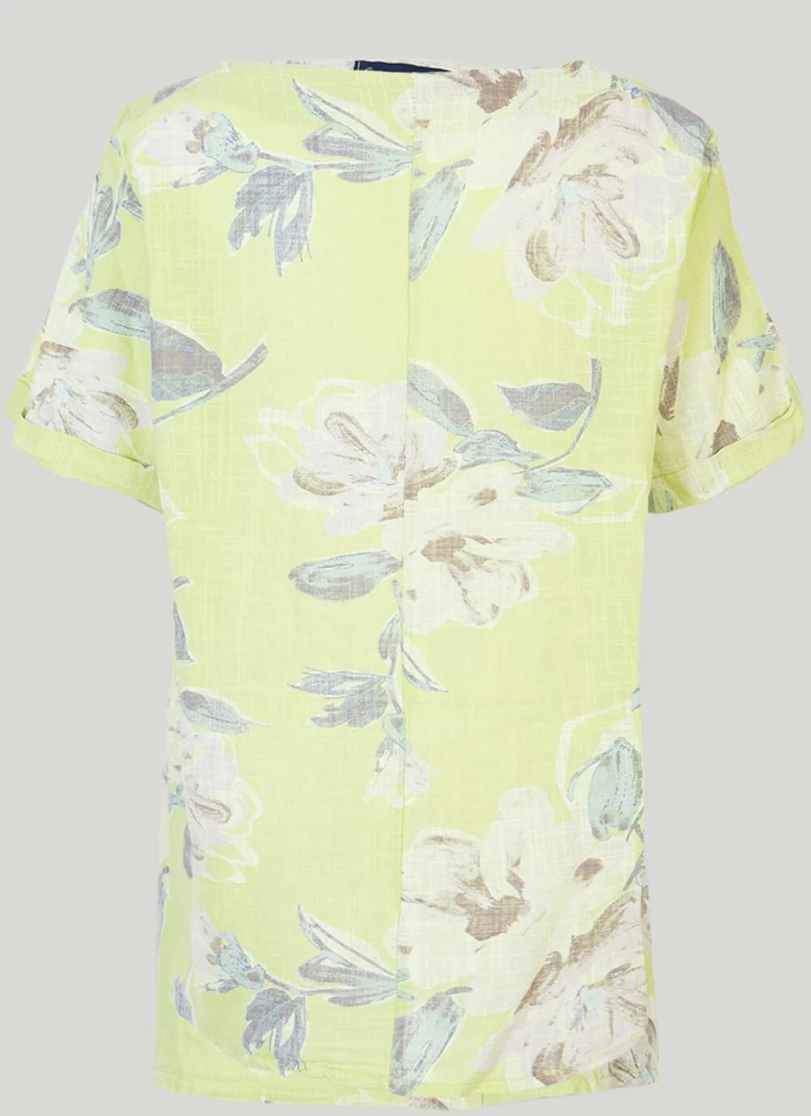 "Women's Floral Print Button-Up Blouse | Sugar Crisp Fashion Top"