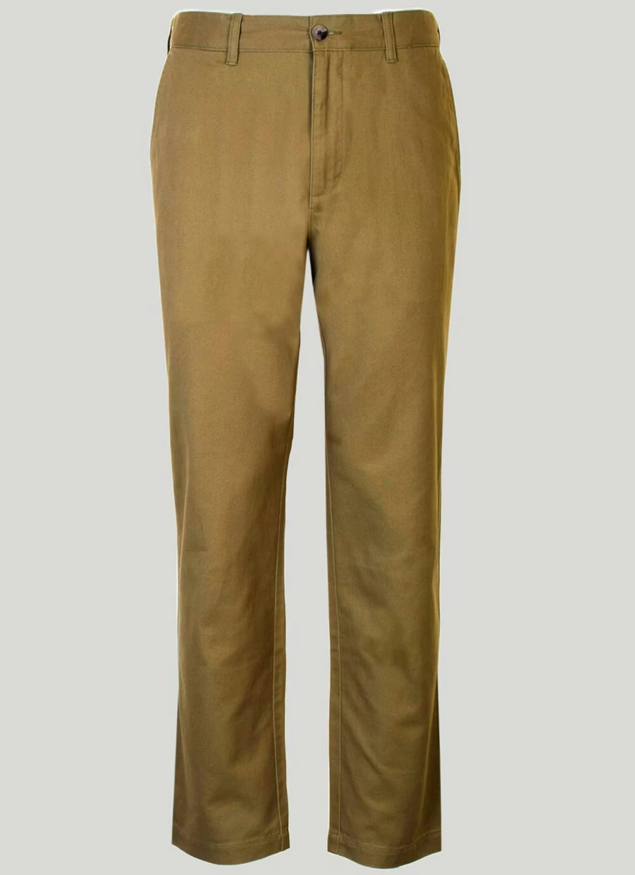 Men's Beige Chino Trousers by James Pringle - Classic Casual Comfort Fit