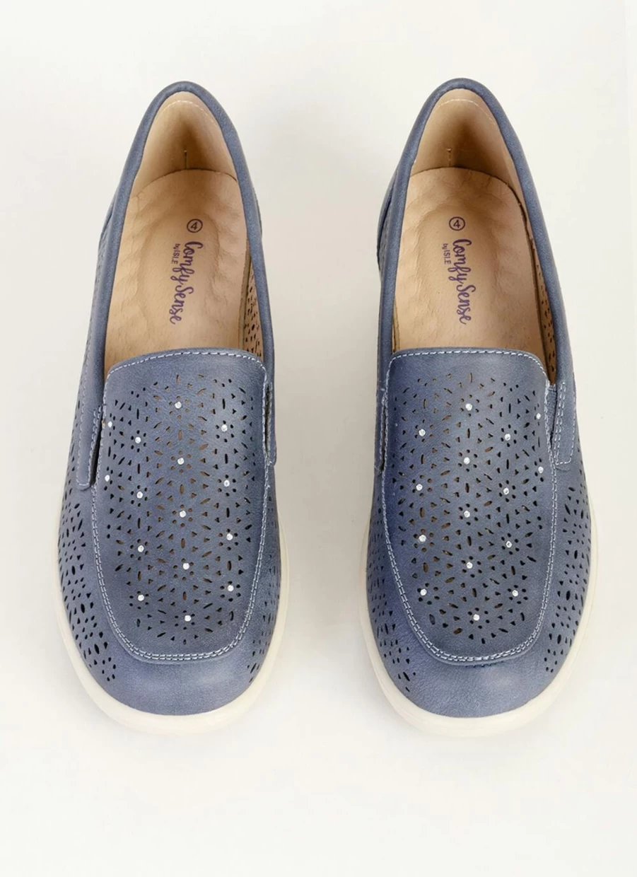 Comfy Sense Women's Slip-On Shoes - Comfortable & Stylish Casual Loafers
