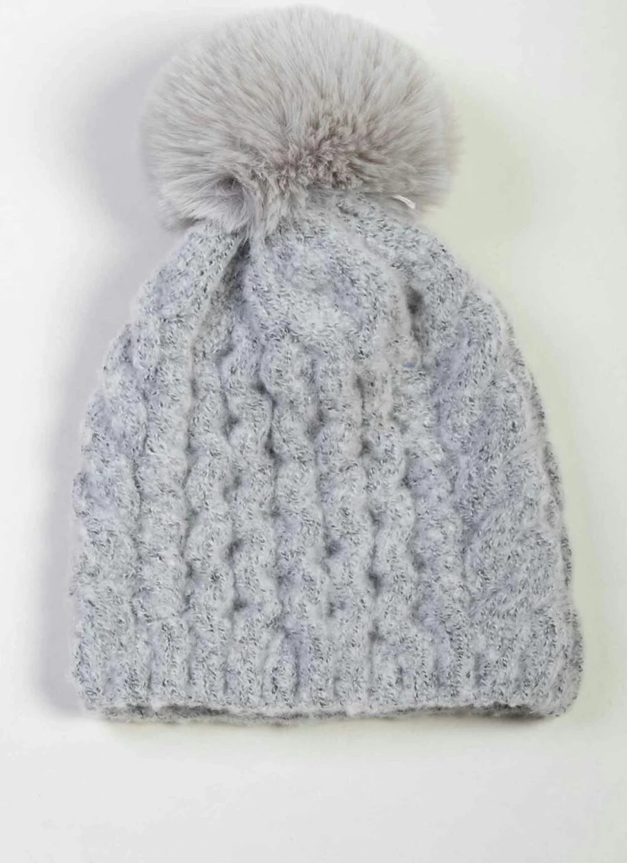 Isle Women's Cable Knit Beanie - Soft Winter Hat for Women