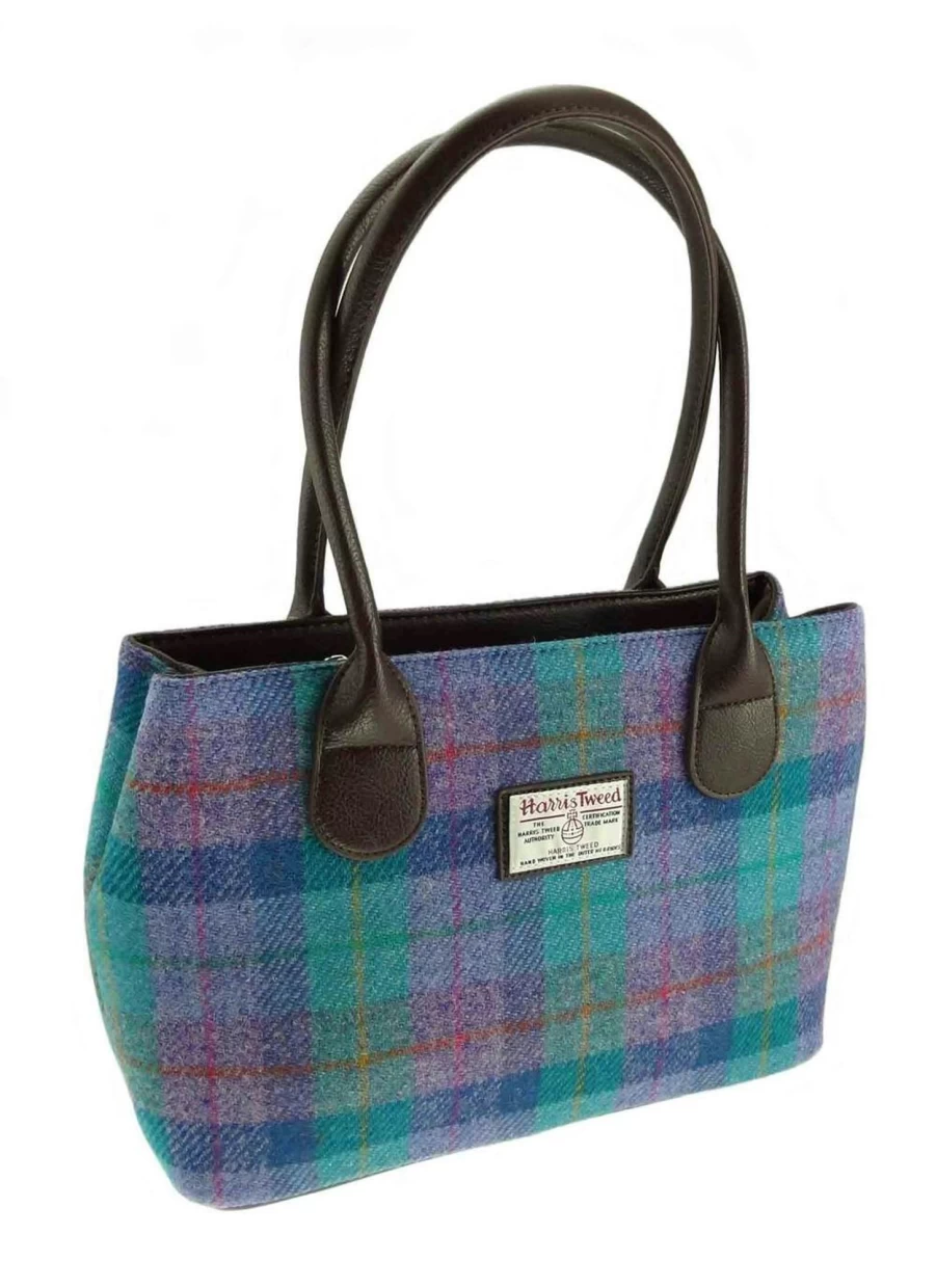 "Harris Tweed Women's Handbag – Classic British Wool Elegance"