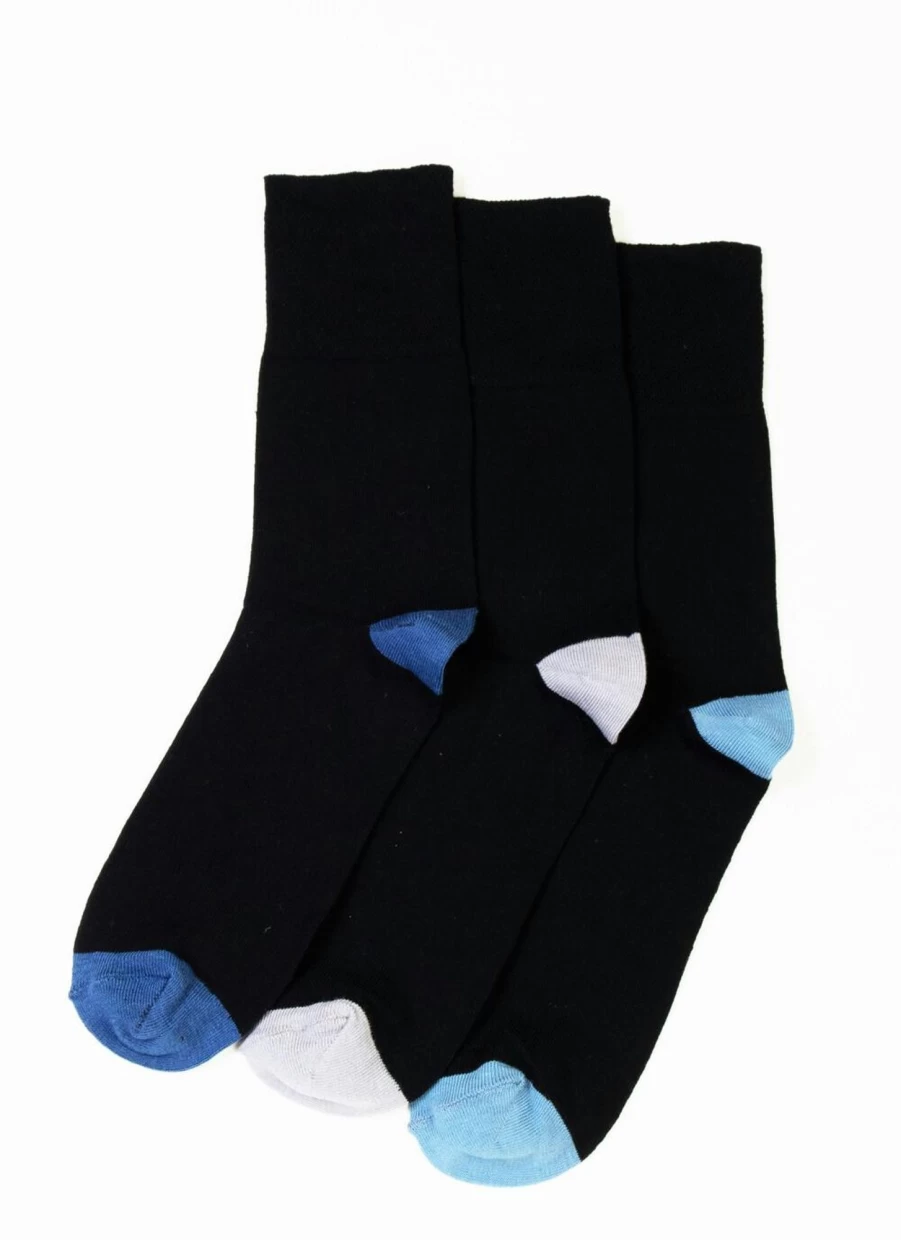 James Pringle Men's Athletic Socks 3 Pack - Breathable Comfort for Everyday Wear