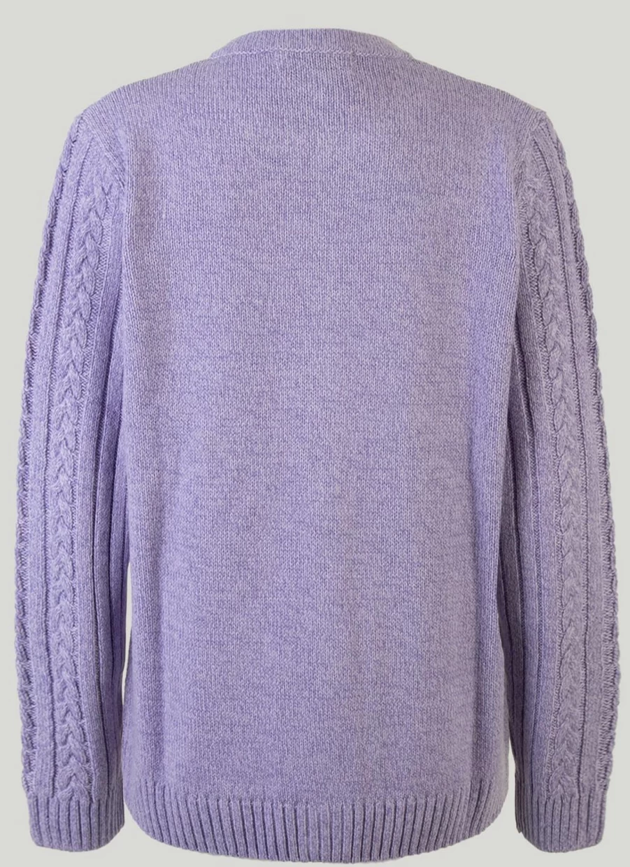 Honor Millburn Women's Zip Front Cardigan - Stylish Knit Sweater for Casual Wear
