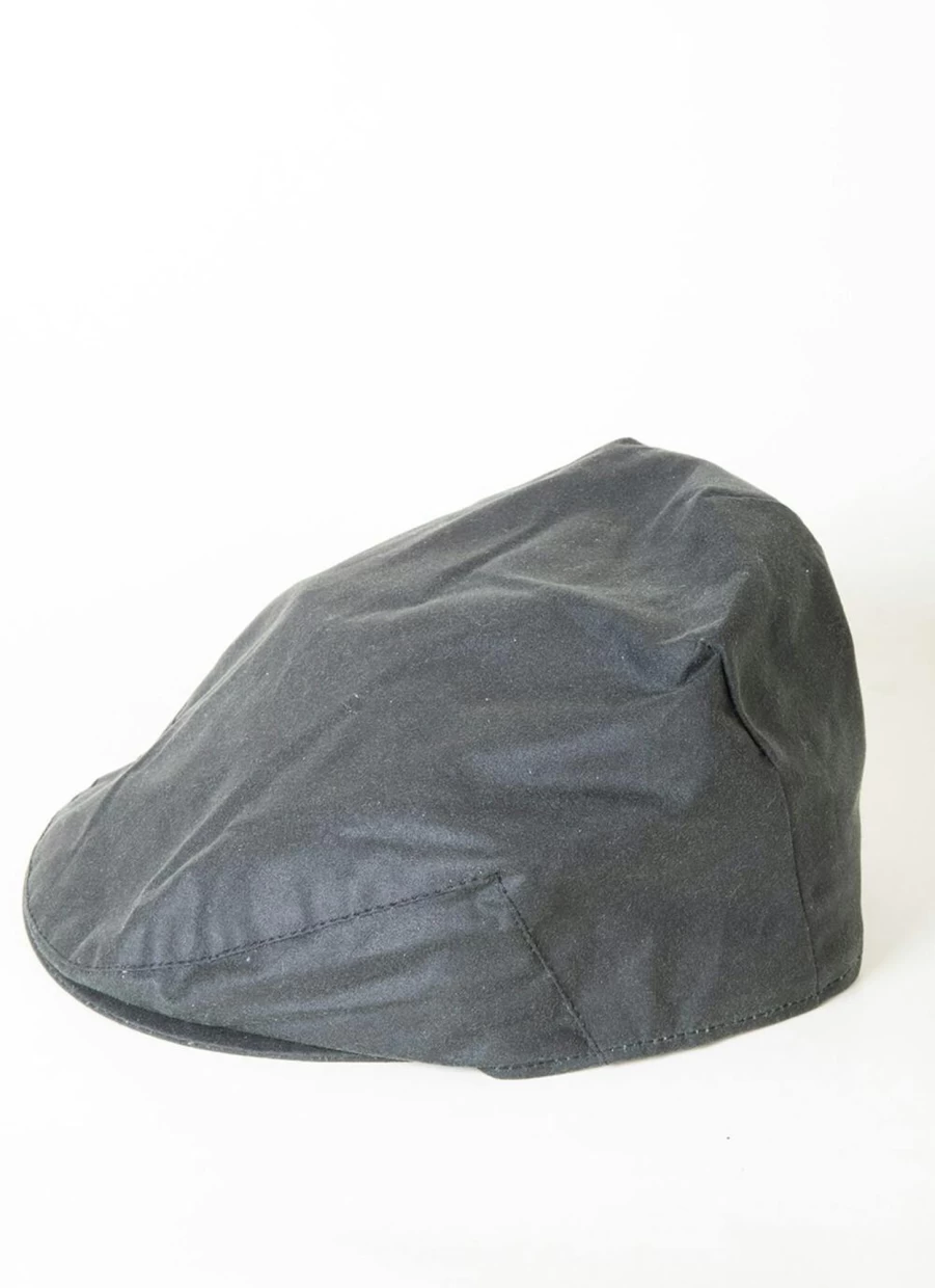 PG Field Men's Green Wax Flat Cap – Classic Outdoor Style