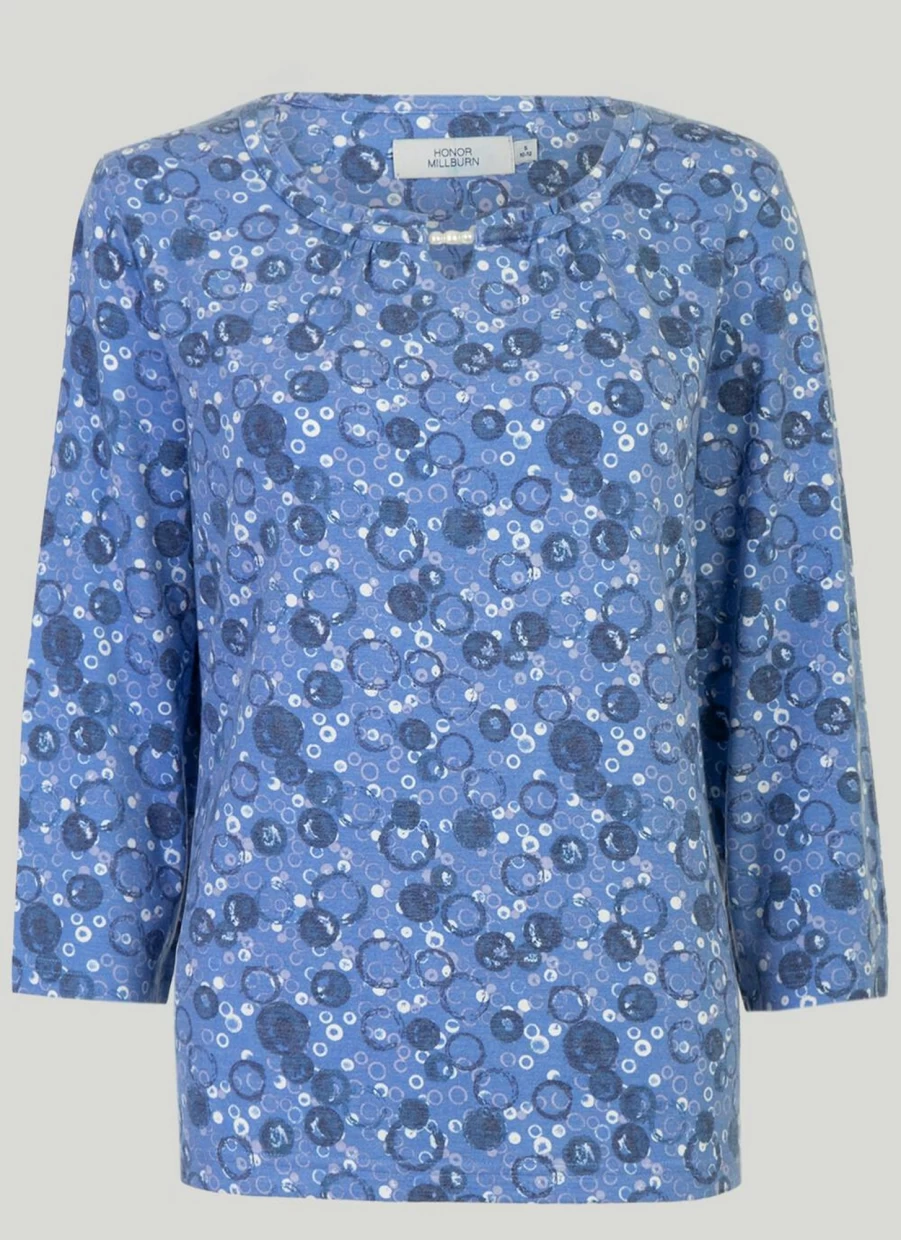 Honor Millburn Women's Stylish Printed Top - Trendy Floral Design Comfortable Fit