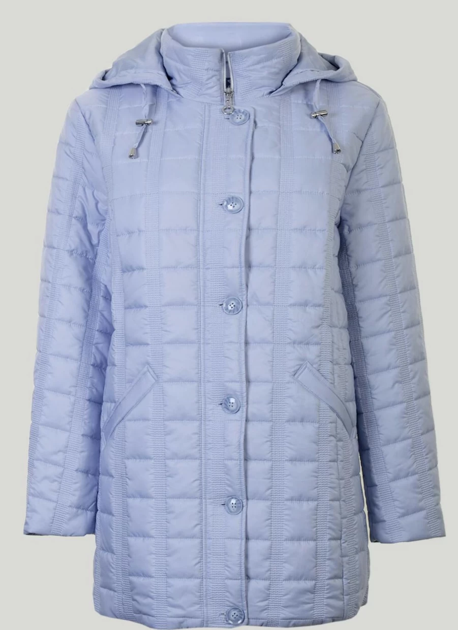 Isle Women's Quilted Coat - Stylish Lightweight Jacket for Winter Fashion