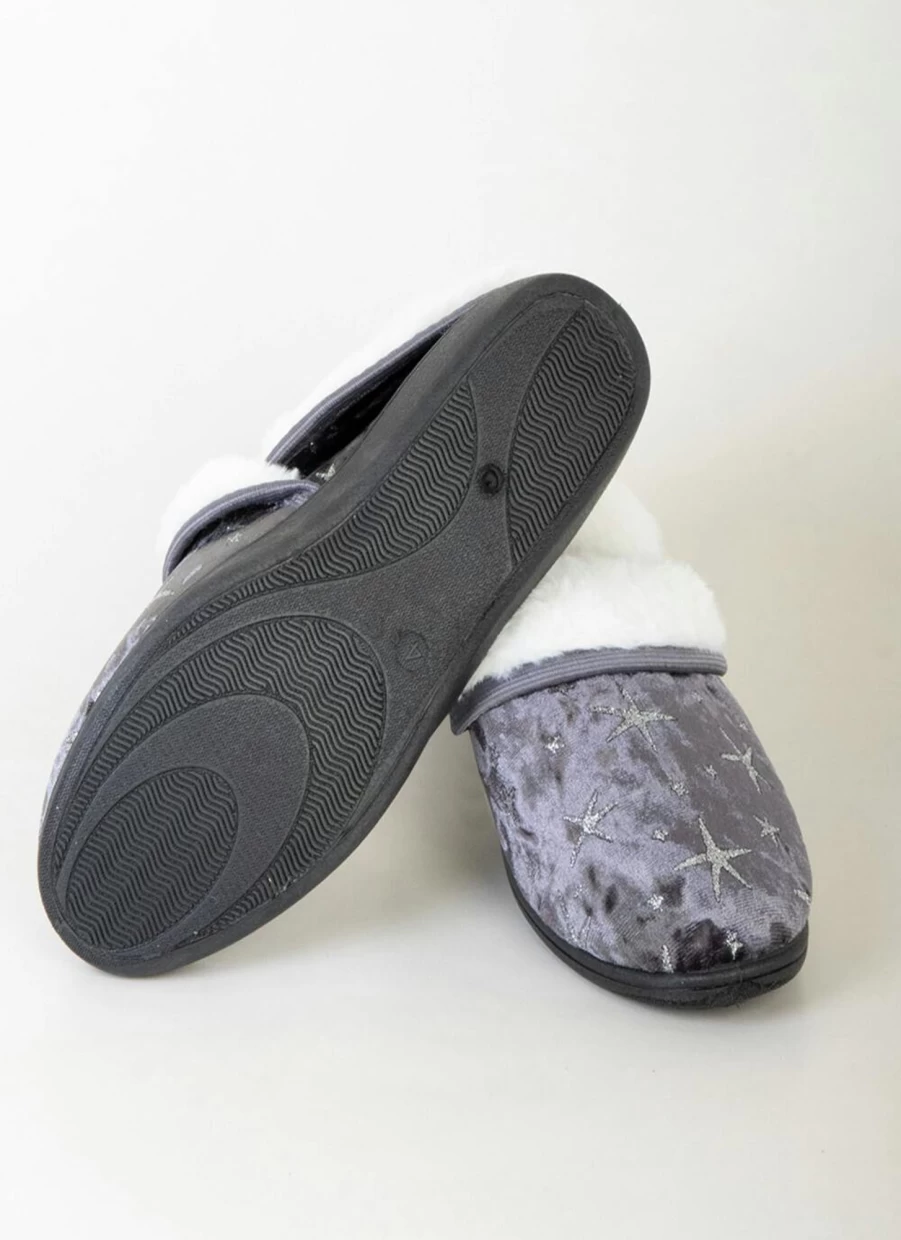 Comfy Sense Women's Star Slippers - Cozy House Shoes for Comfort and Style
