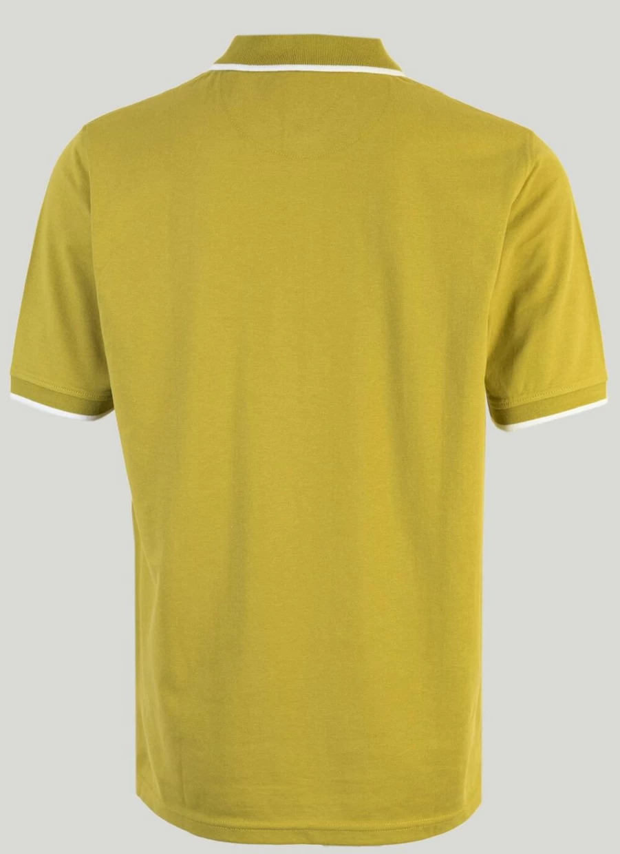 James Pringle Men's Premium Cotton Polo Shirt - Classic Fit, Breathable Fabric