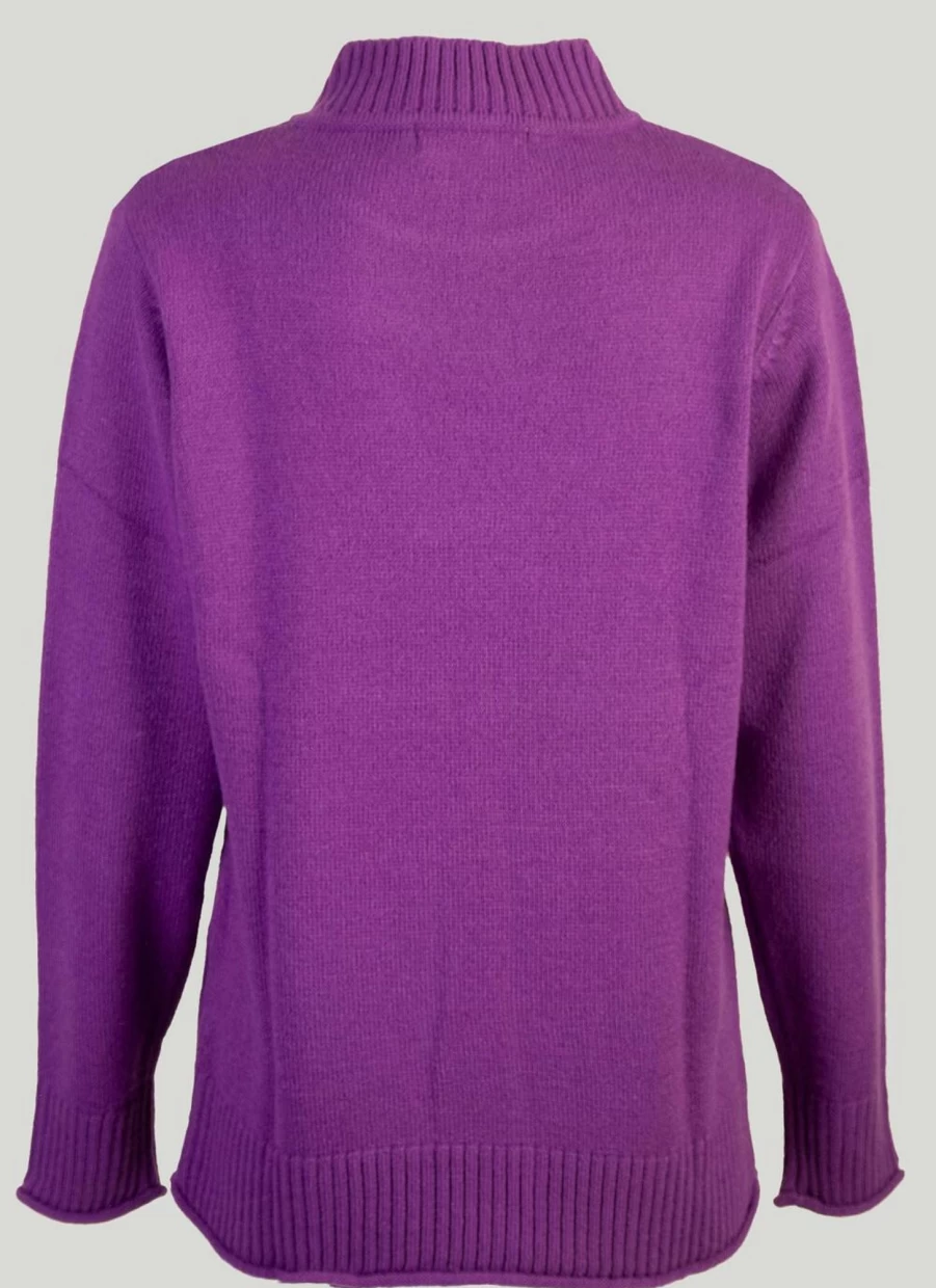 Isle Women's Stylish Turtle Neck Jumper for Comfort & Warmth