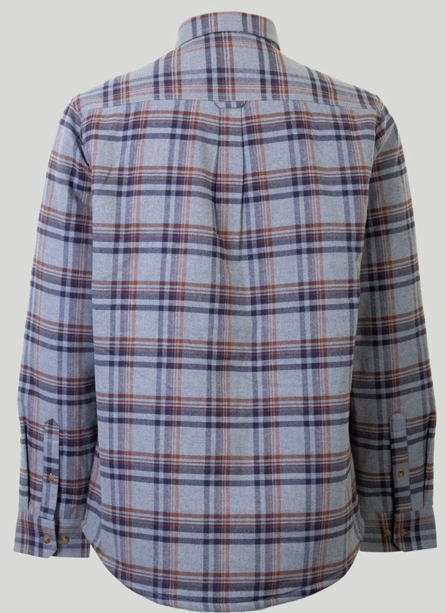 PG FIELD Men's Mid-Weight Long Sleeve Shirt with Fur Lining for Cold Weather