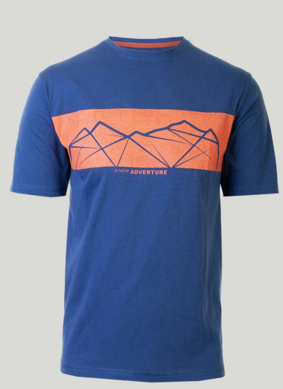 PG FIELD Men's Graphic Print T-Shirt - Stylish Casual Tee with Unique Design