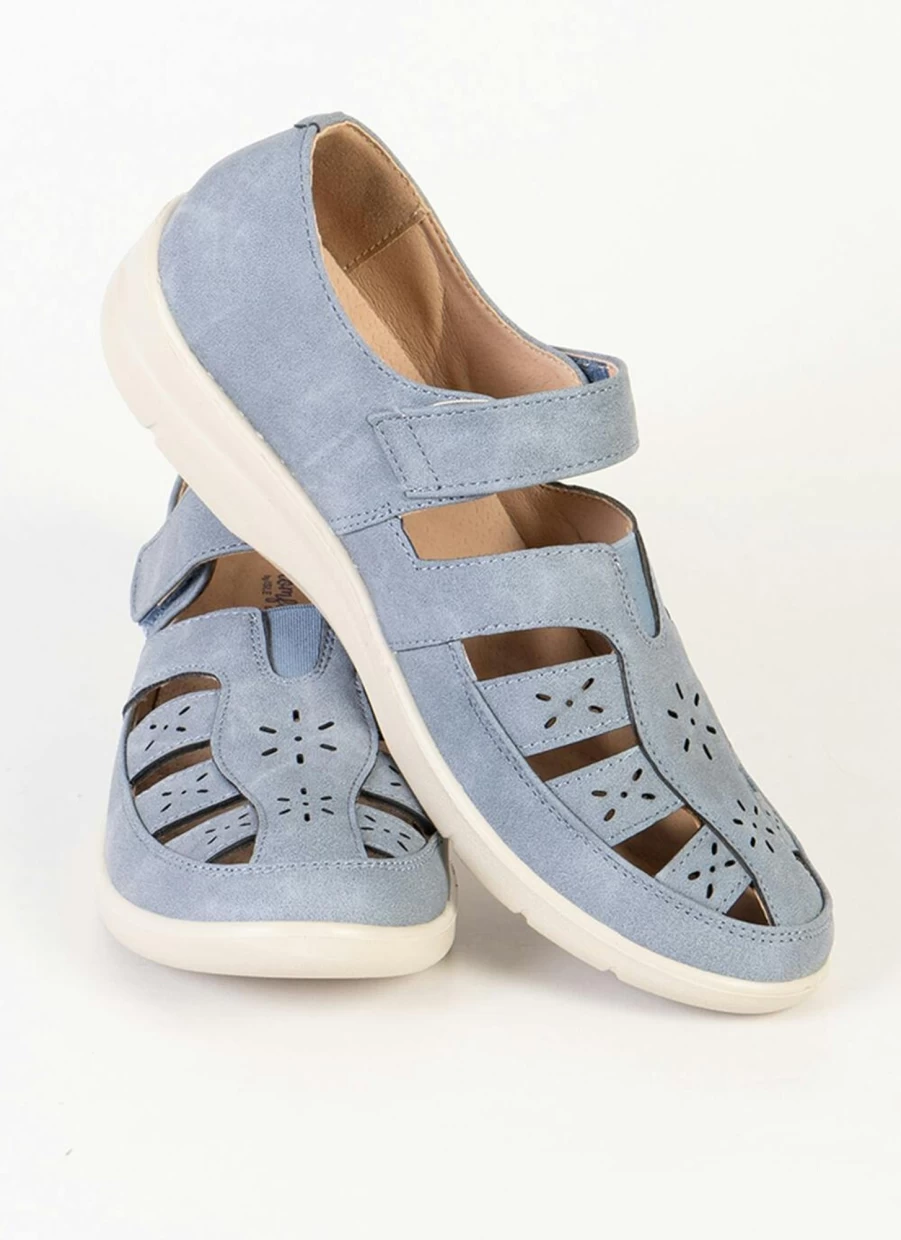 Comfy Sense Women's Cut Out Fashion Sneakers - Breathable & Stylish Casual Shoes
