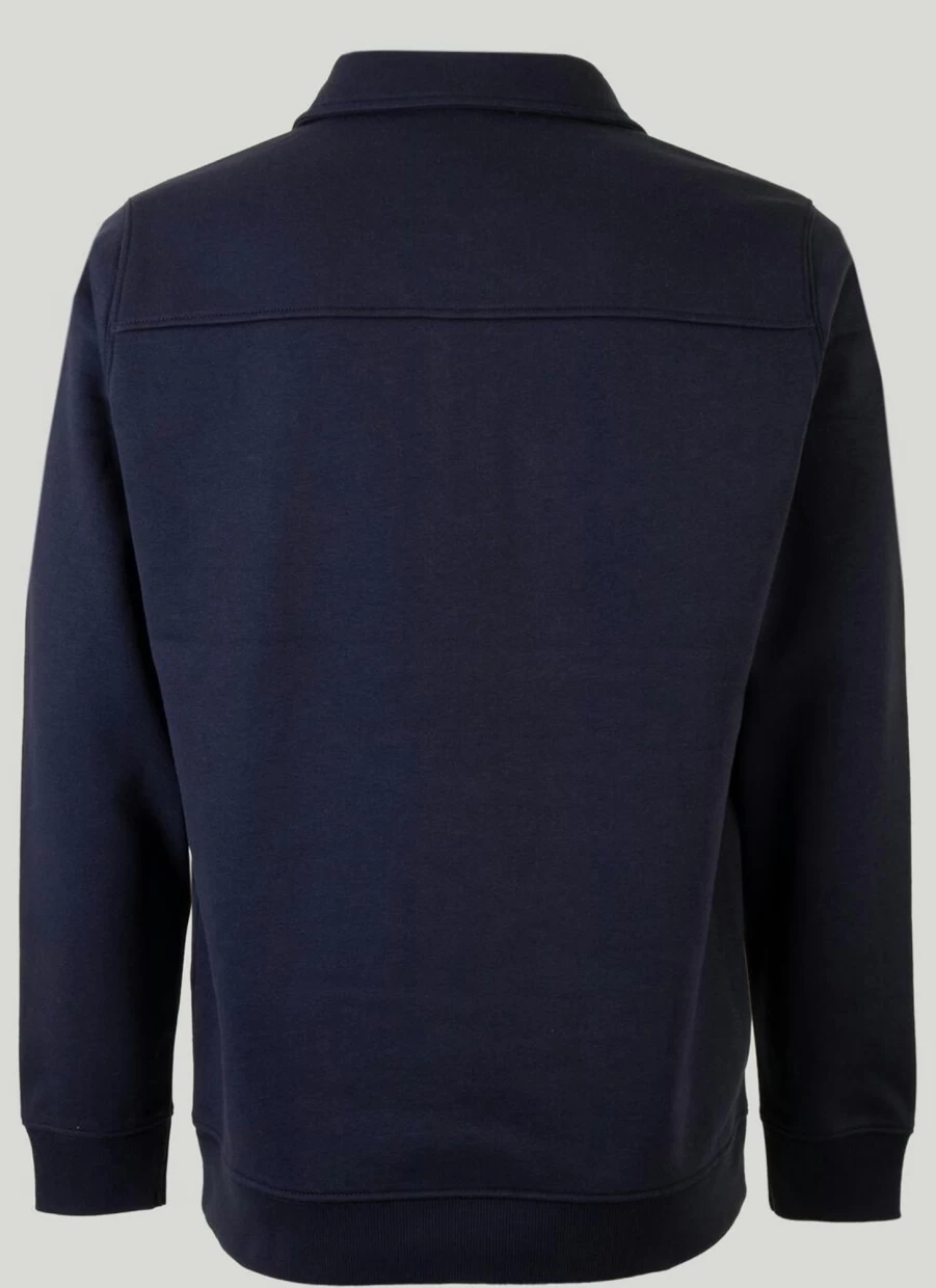 Men's James Pringle Zip Neck Sweatshirt - Comfortable Fleece Pullover with Full-Zip Closure