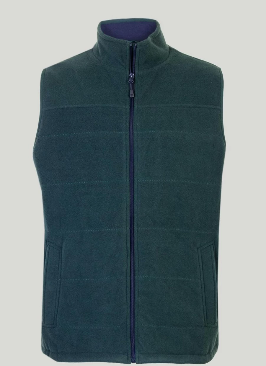 James Pringle Men's Quilted Padded Gilet - Lightweight Warm Vest for Winter