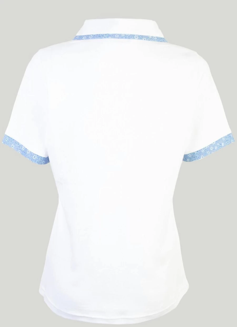 "Isle Women's Classic Polo Shirt – Comfortable & Stylish Casual Top"
