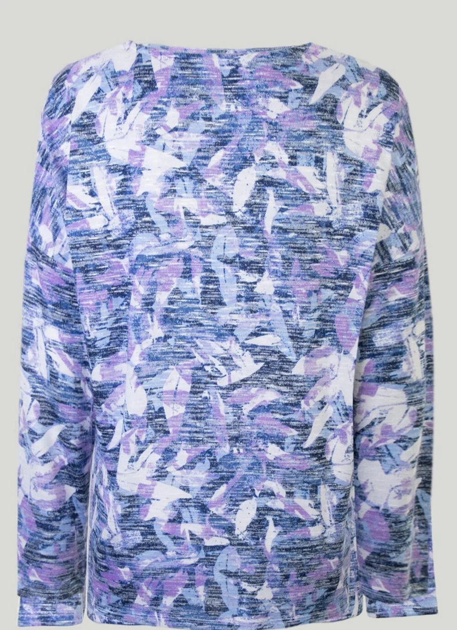 "Isle Women's Printed Top - Stylish and Comfortable Blouse for Everyday Wear"