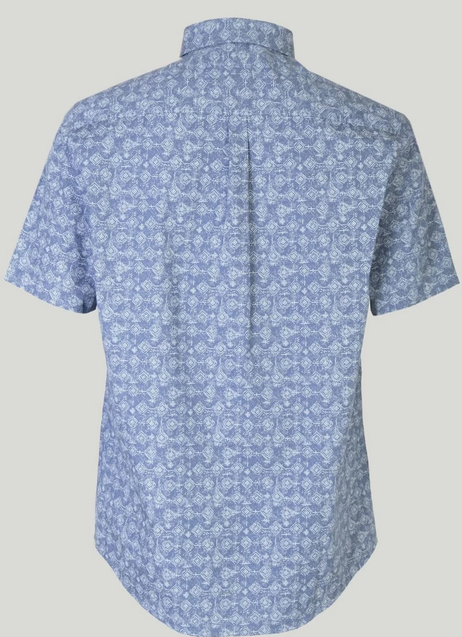 PG Field Men's Cotton Printed Shirt - Stylish & Comfortable Casual Wear