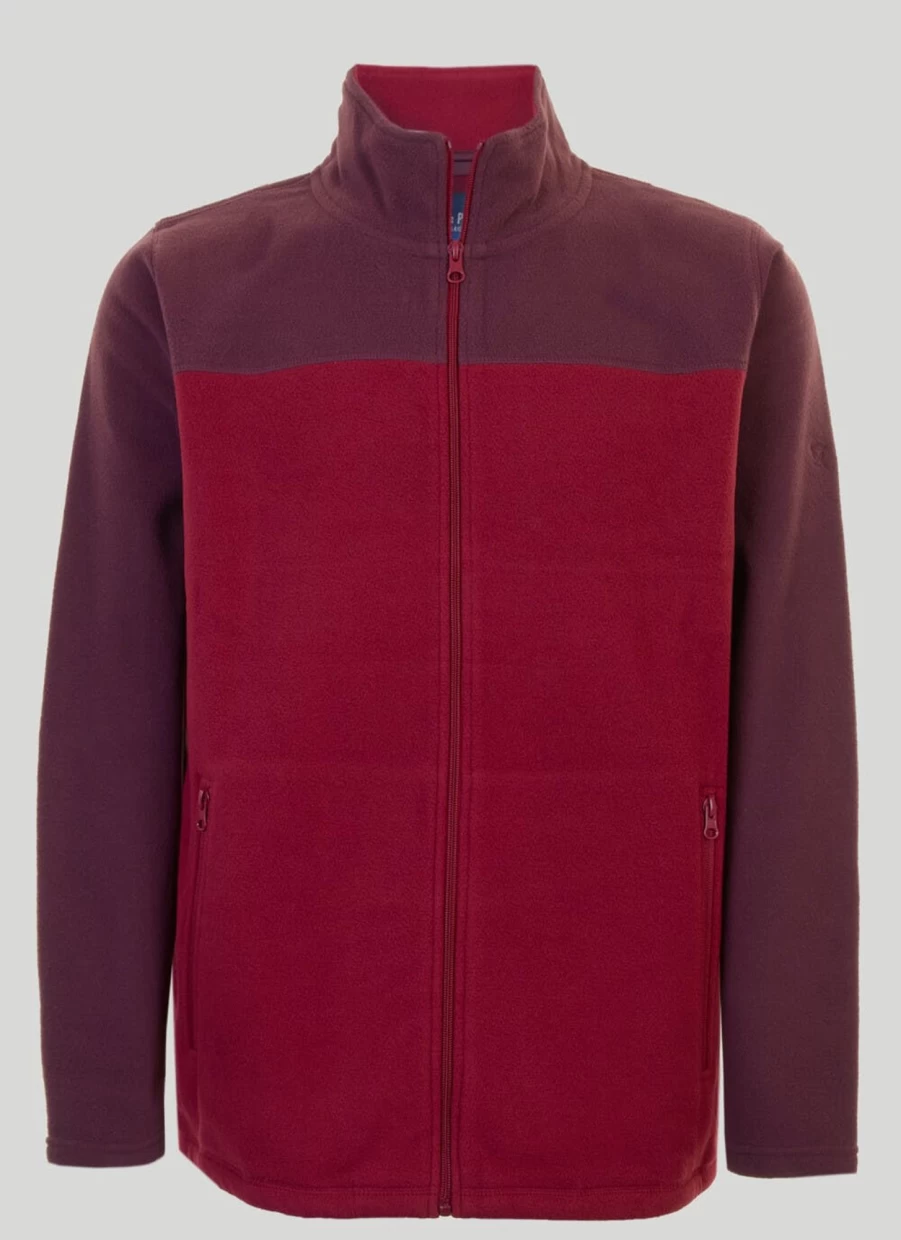 James Pringle Men's Contrast Fleece Jacket - Warm & Stylish Outerwear for Men