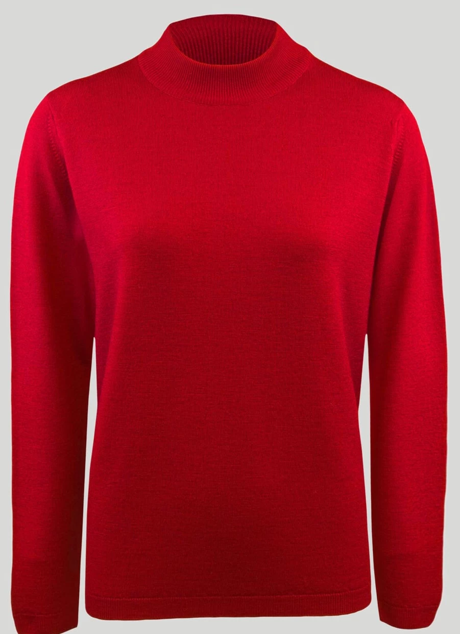 Isle Women's Merino Wool Turtleneck Sweater
