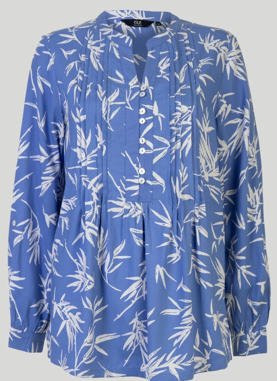 "Isle Women's Stylish Printed Blouse – Trendy Floral Top for Casual Wear"