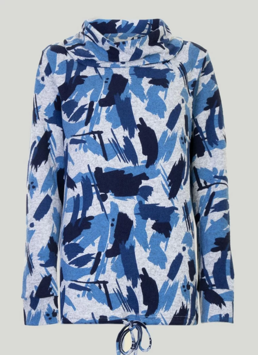 "Isle Loungewear Women's Printed Top - Stylish & Comfortable Casual Wear"