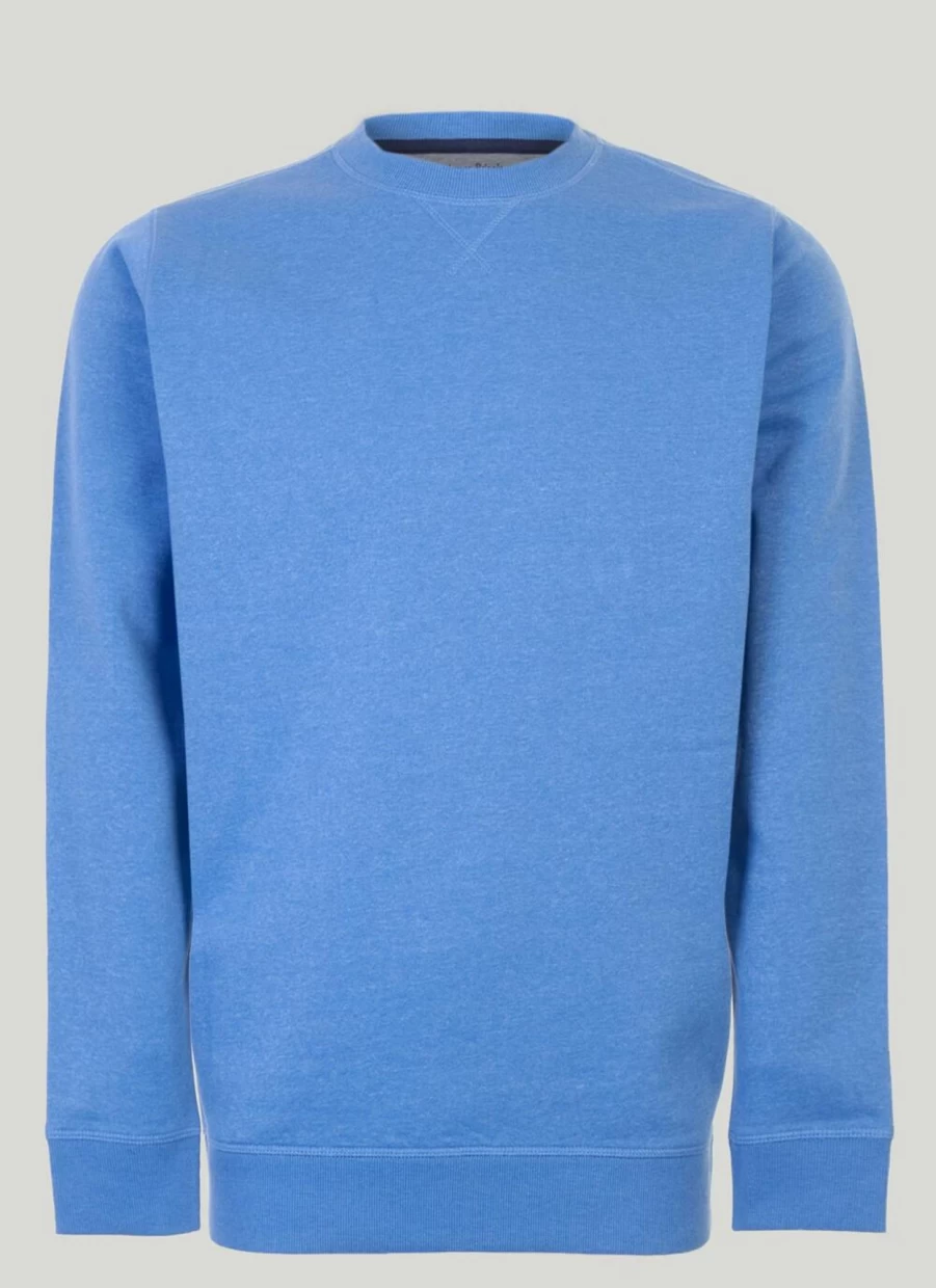 James Pringle Men's Crew Neck Sweatshirt - Classic Cotton Comfort Fit Pullover
