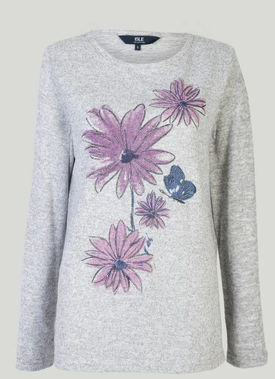 "Isle Women's Floral Print Blouse - Stylish Flowy Tops for Women"