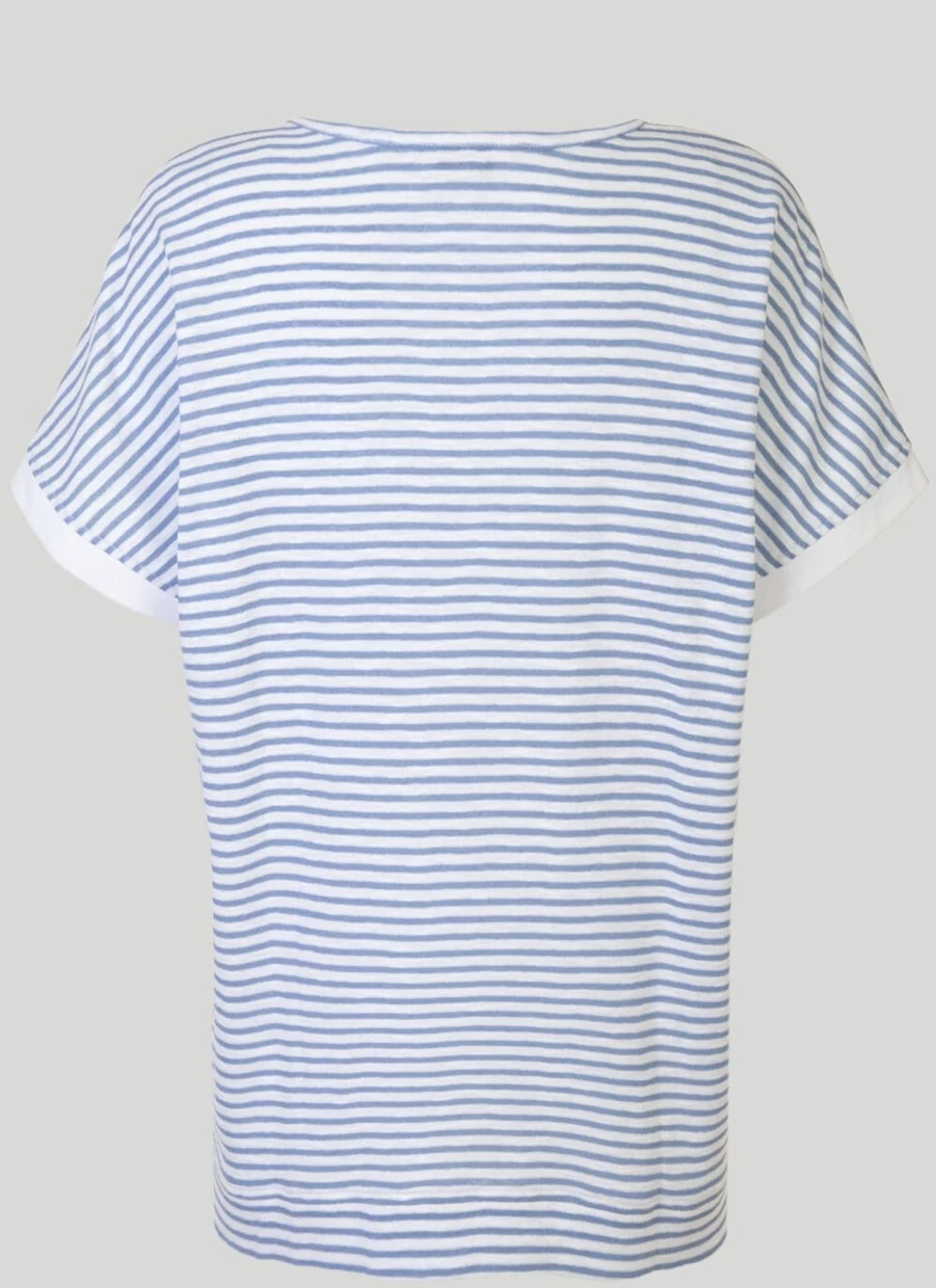 Isle Women's Stripe Insert Top - Stylish Striped Blouse for Women