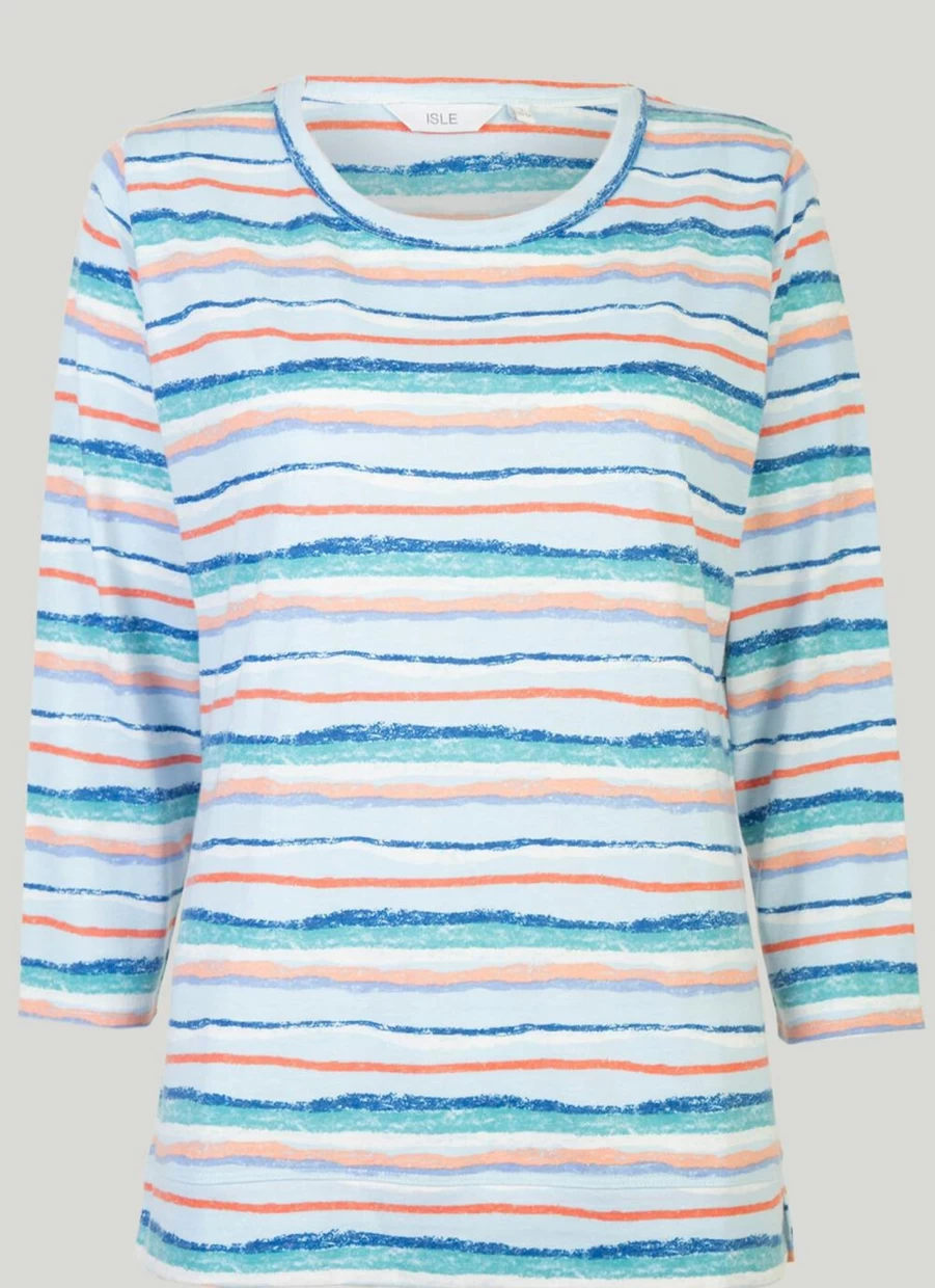 "Isle Women's Print Top - Stylish Floral Blouse for Casual Wear"