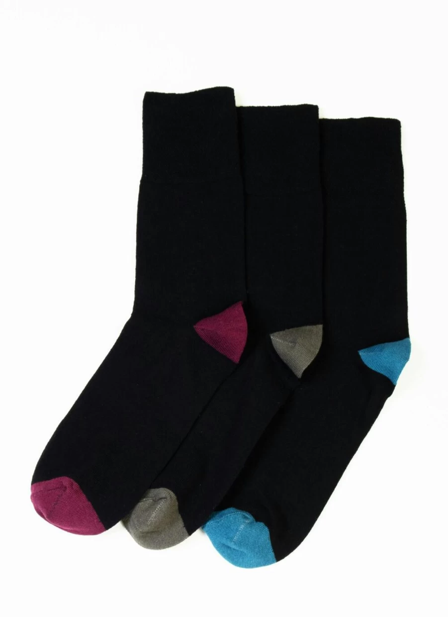 James Pringle Men's Athletic Socks 3-Pack - Breathable Comfort for Everyday Wear