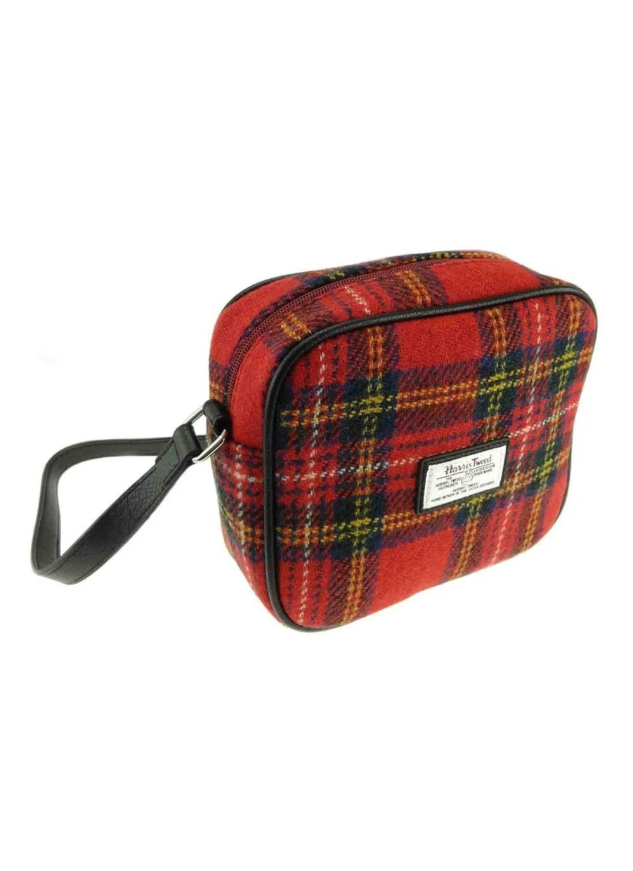 Harris Tweed Women's Mini Bag - Classic Handwoven Wool Clutch Purse