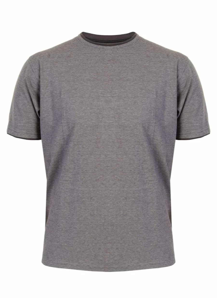 James Pringle Men's Crew Neck T-Shirt - Classic Cotton Comfort Tee