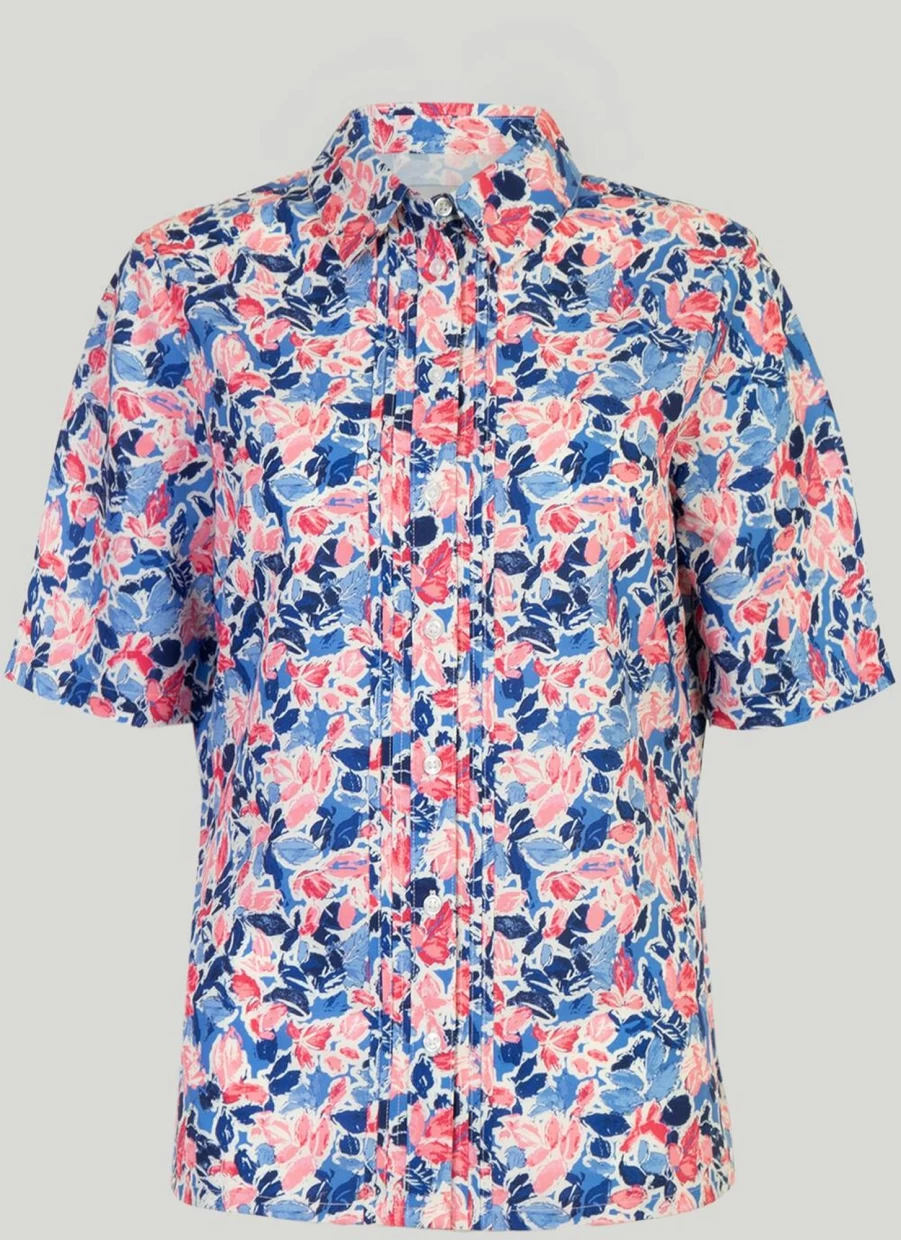 Honor Millburn Women's Printed Classic Blouse - Stylish & Comfortable Tops
